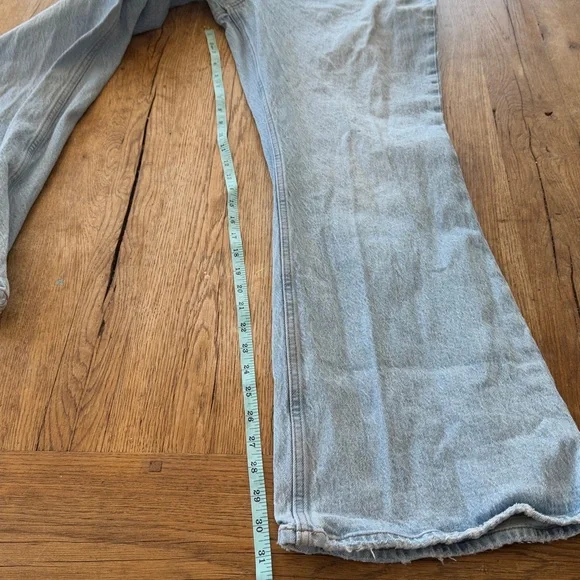 Abercrombie and Fitch The 70s Vintage Flare High-Rise Size 32/14 Curve Love - Picture 3 of 7